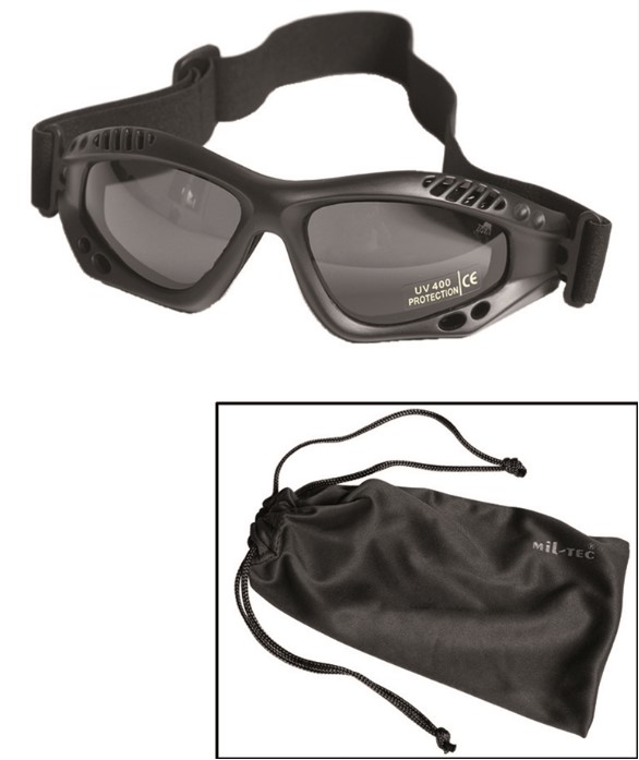 Lunettes commando Air Pro - smoke