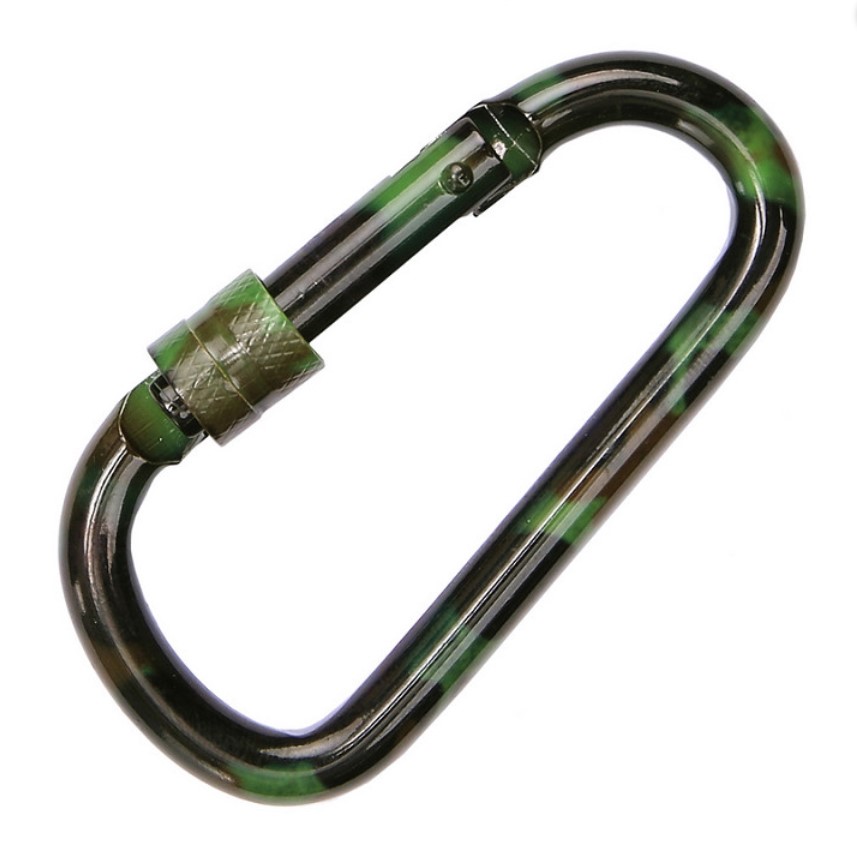 Mousqueton avec fermeture à vis