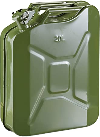 Aublinto 10L-20L-25L-30L Jerrycan en MéTal,Carburant MéTal Canister Bidon  MéTal avec 3 PoignéEs pour L'Alcool d'eau D'Huile D'Es176 - Cdiscount Auto