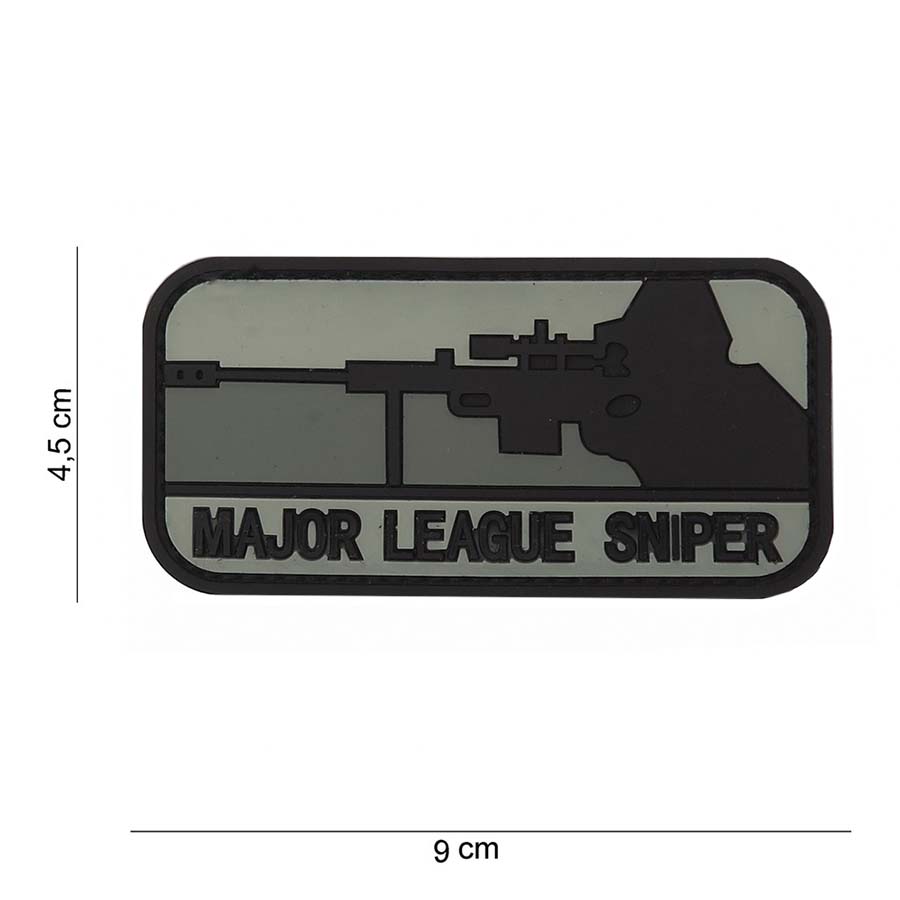 Patch PVC Major League Sniper Dark