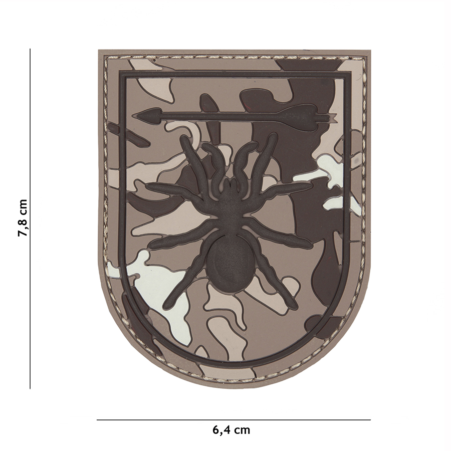 Patch PVC Araignée F.S. brun