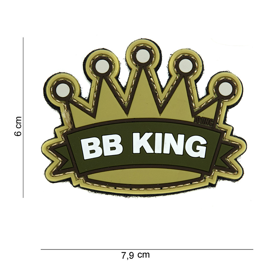 Patch PVC BB King jaune