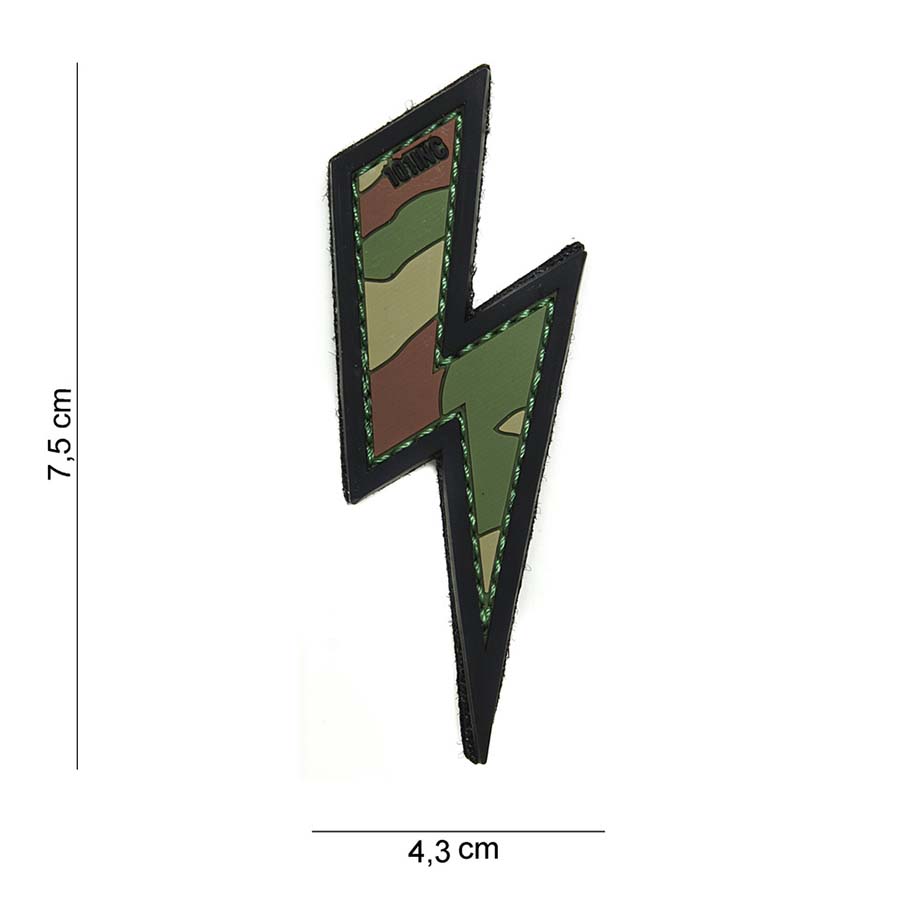 Patch PVC Eclair camo