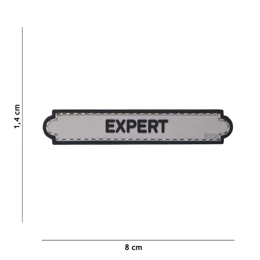 Patch PVC Expert gris