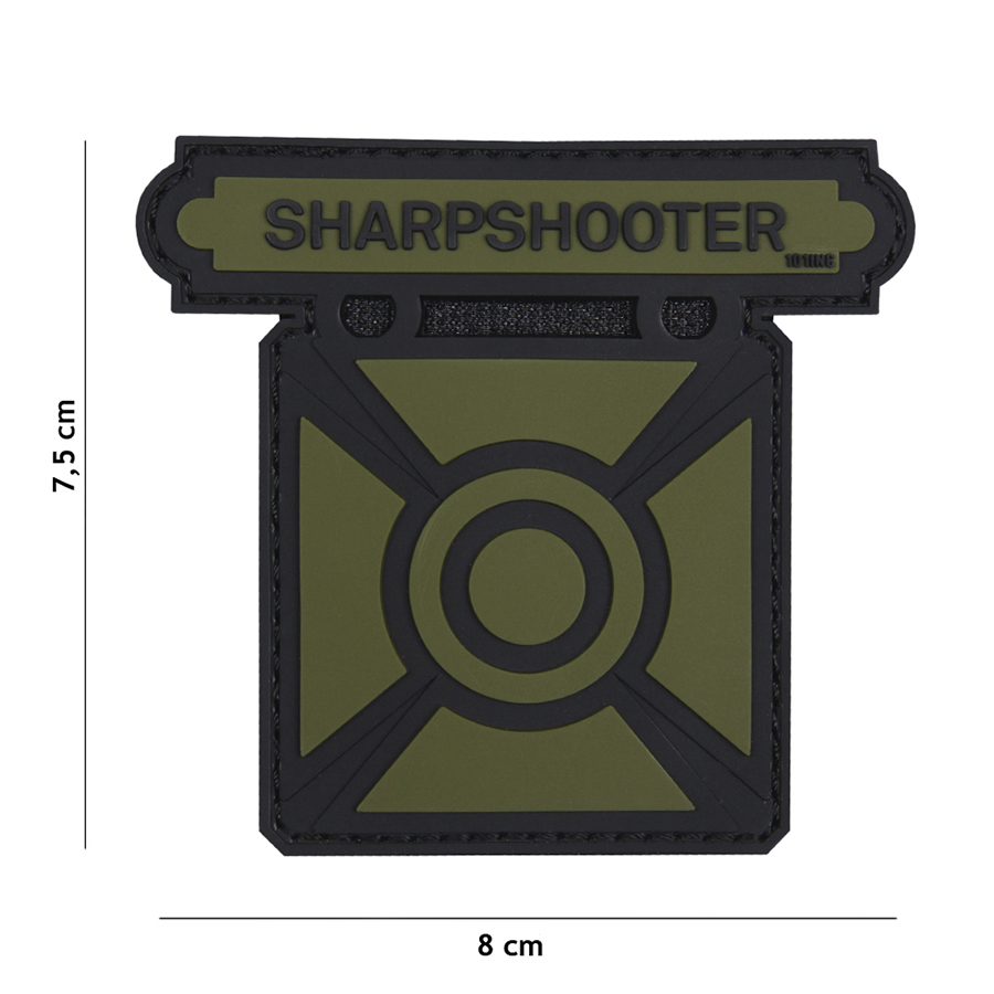 Patch PVC Sharpshooter vert