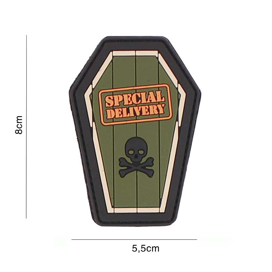 Patch PVC Special Delivery vert