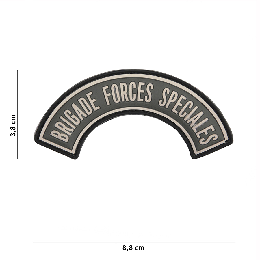 Patch PVC Forces Speciales gris