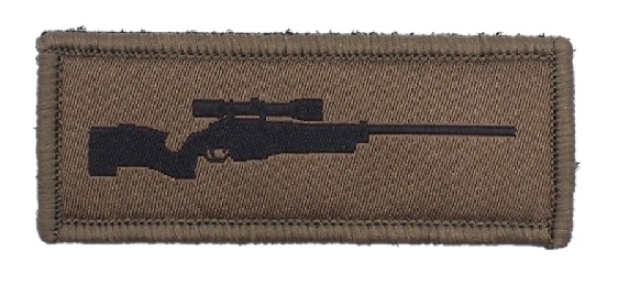 Patch Milice tissu Sniper
