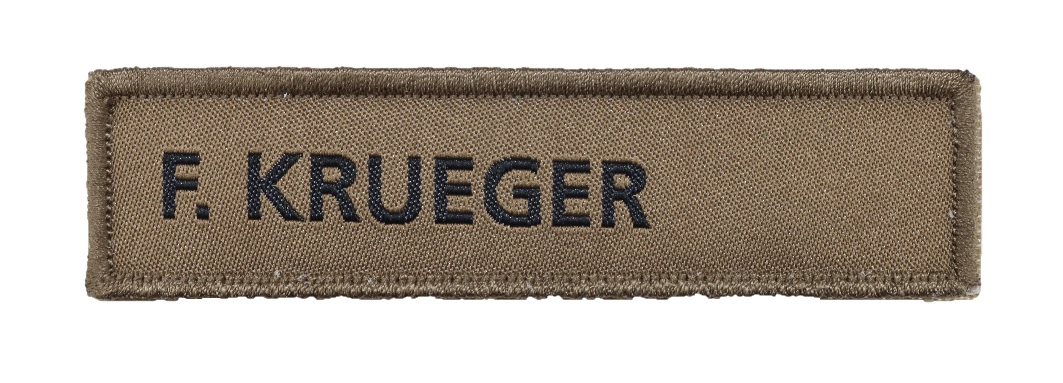 Patch Tissé F.KRUEGER