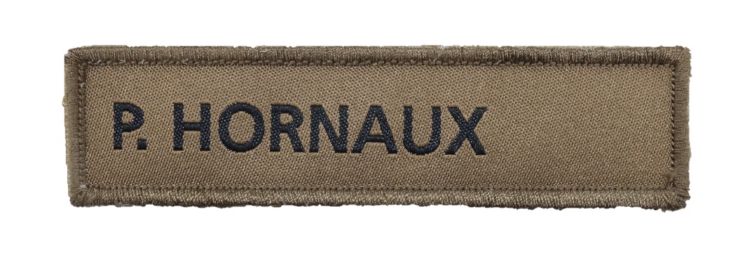 Patch Tissé P.HORNAUX