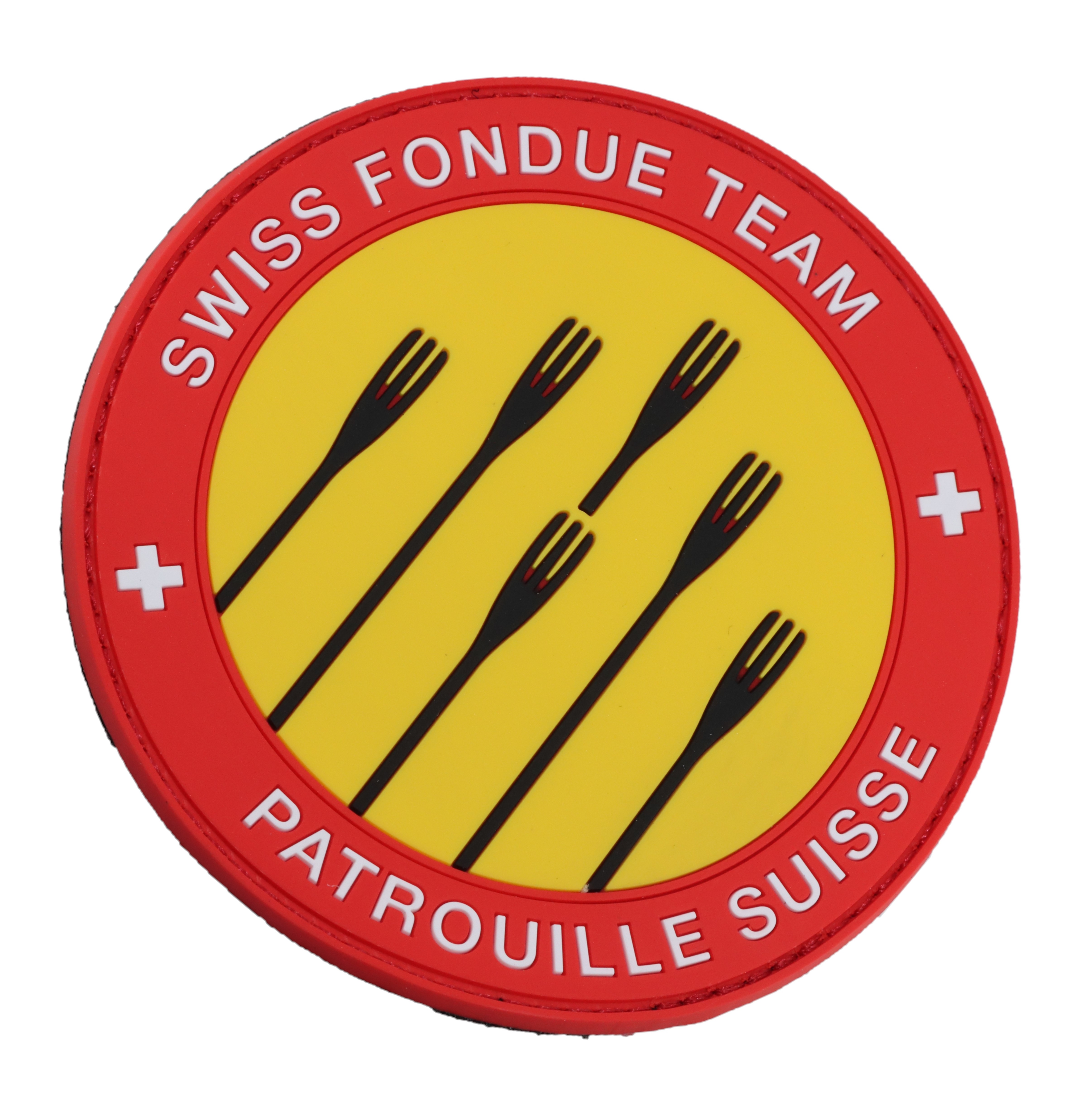 Patch PVC Swiss Fondue Team