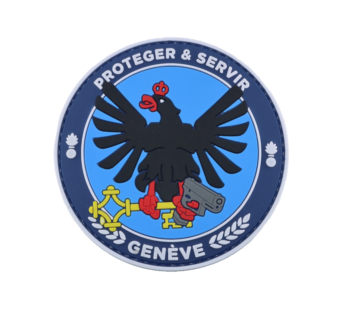 Patch PVC Proteger et Servir Genève