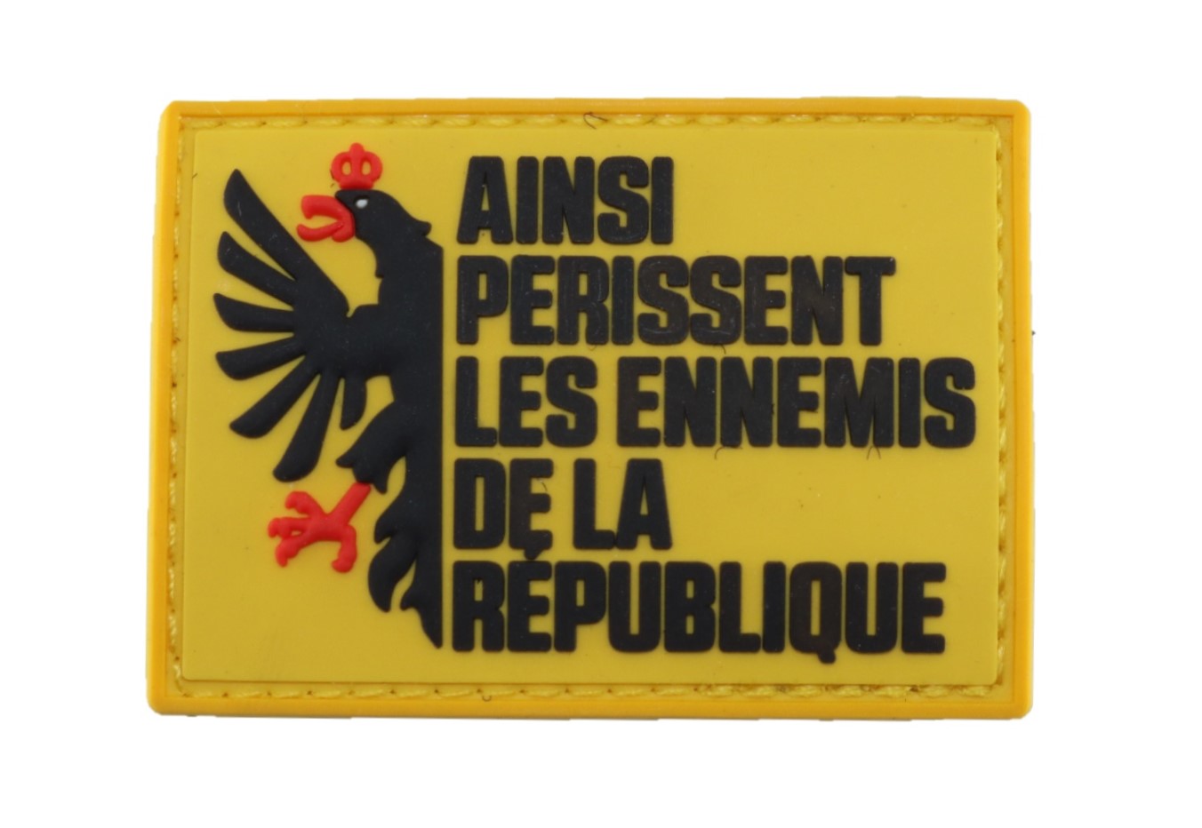 Patch PVC Ainsi Perissent Les Ennemis