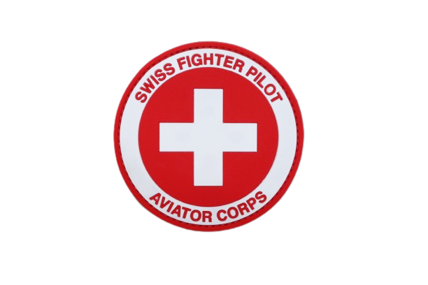 Patch PVC Swiss Aviator Corps