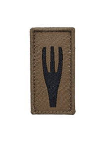 Patch Tissé Arme fourchette à fondue