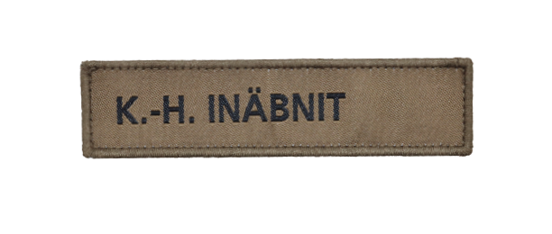 Patch Tissé K.-H. INÄBNIT