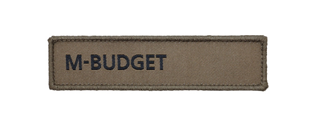 Patch Tissé M-Budget