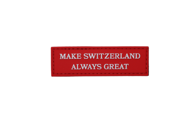 Patch PVC Make Switzerland Always Great
