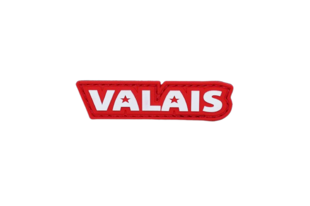 Patch PVC Valais Typographie