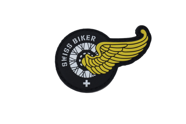 Patch PVC Swiss Biker
