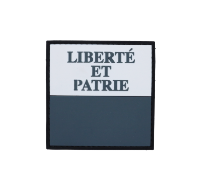 Patch PVC Vaud urban 6x6cm