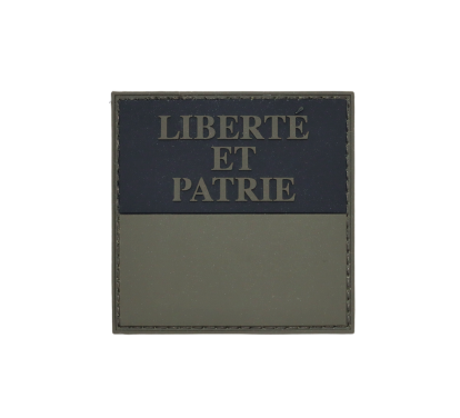 Patch PVC Vaud tactical 6x6cm