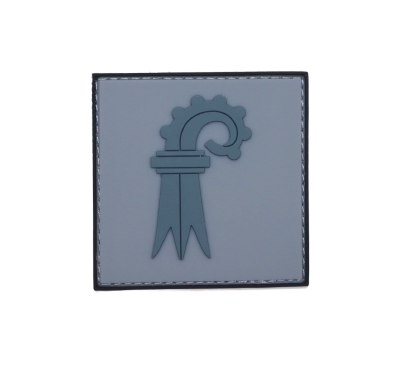 Patch PVC Bâle-Campagne urban 6x6cm