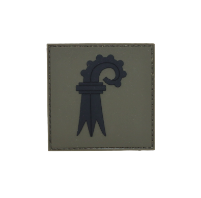 Patch PVC Bâle-Campagne tactical 6x6cm