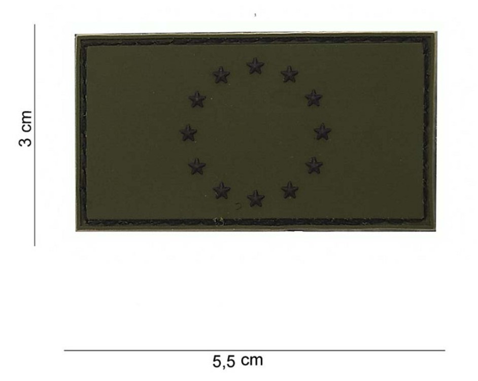 Patch en PVC - EU vert