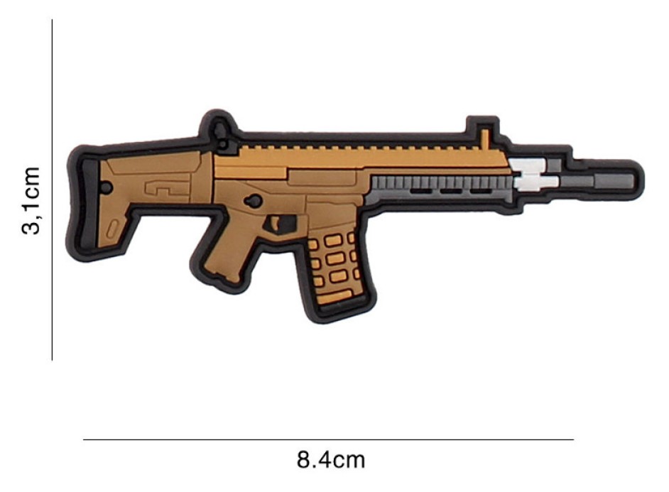 Patch en PVC - SCAR