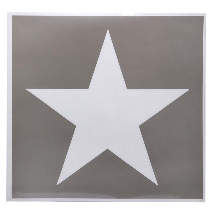 Pochoir sticker étoile U.S. 48cm