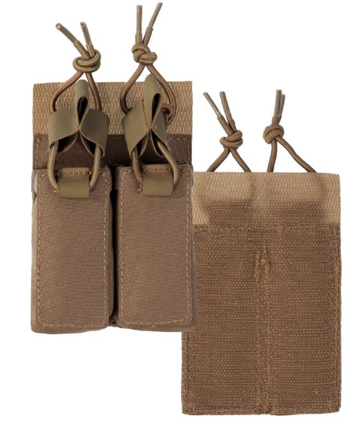 Pochette double pour chargeur à Velcro