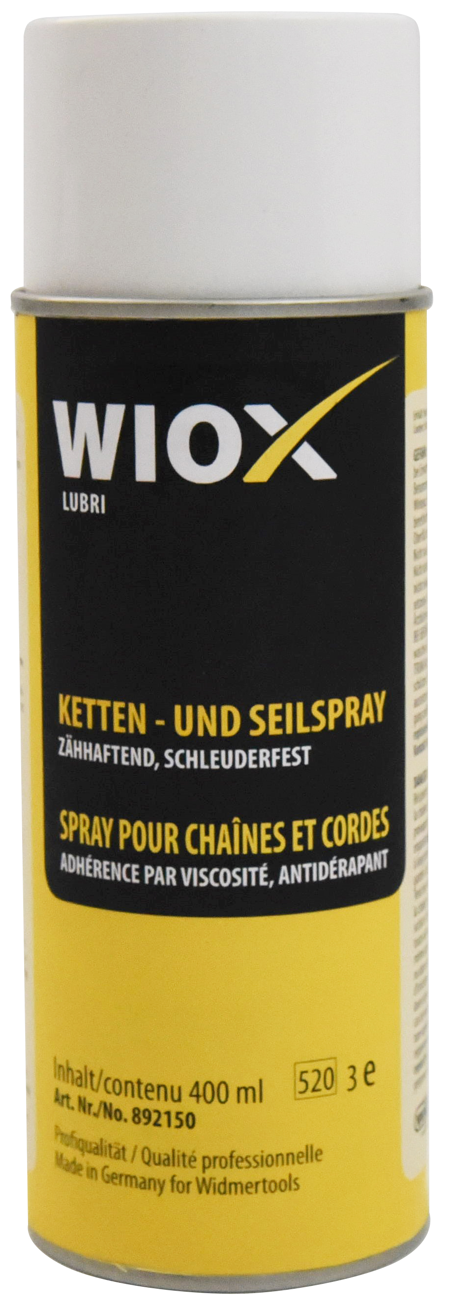 Spray pour chaines et cordes WIOX 400ml