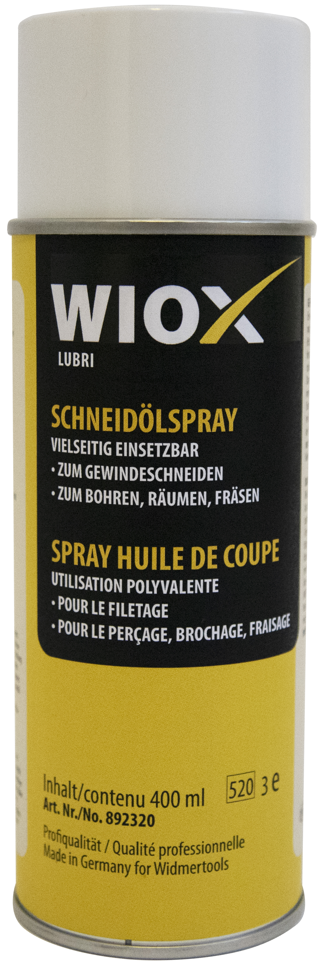 Spray huile de coupe WIOX 400ml