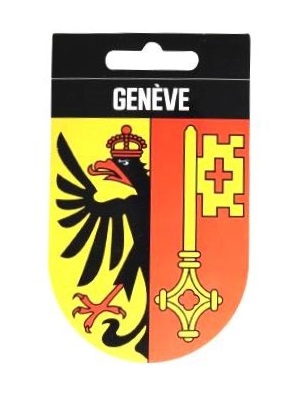 Autocollant blason du canton de Genève
