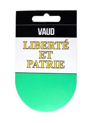 Autocollant blason du canton de Vaud