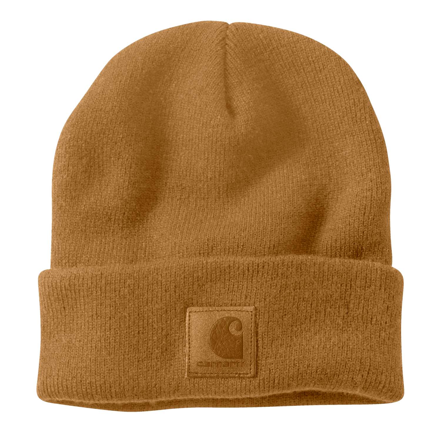 Bonnet CARHARTT Beanie logo cuir