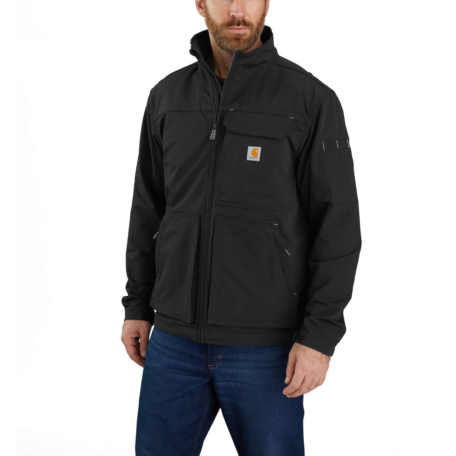 Veste CARHARTT Super Dux Mock Neck Noir