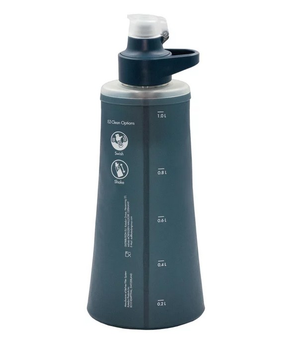 Gourde souple BeFree 1l à charbon actif