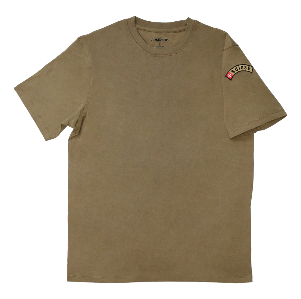 T-shirt Armée Suisse brodé