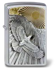 ZIPPO Aigle et soleil