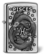 ZIPPO Poissons astrologique