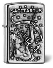 ZIPPO Sagittaire astrologique