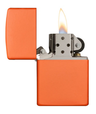 ZIPPO Orange matte