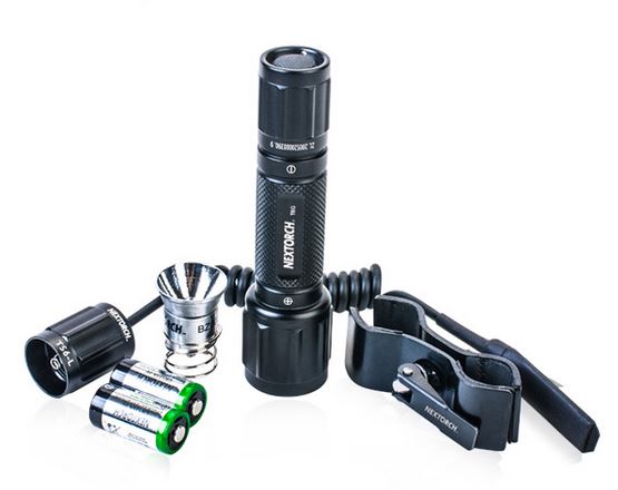 Kit pour la chasse / Lampe fixation rail